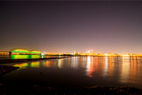The Memphis Skyline from the West Bank in Arkansas. #134